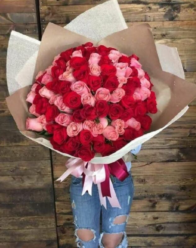 Ramo 80 rosas – Florería Green Rose – Venta de flores y arreglos florales